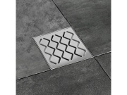 Ravak Podlahový vpust SN501 10,5x10,5, plast s antikoro mriežkou