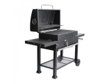 Gril na dřevěné uhlí XXL PRO Riwall PRO RCG 80