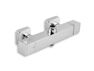 Vodovodné batérie – Novaservis Sprchová baterie Aqualight 150 mm, chrom, nástěnná, termostatická, bez příslušenství, 2862/1,0