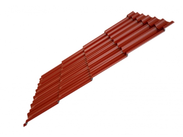 Vlnitá plechová krytina Bilka Clasic