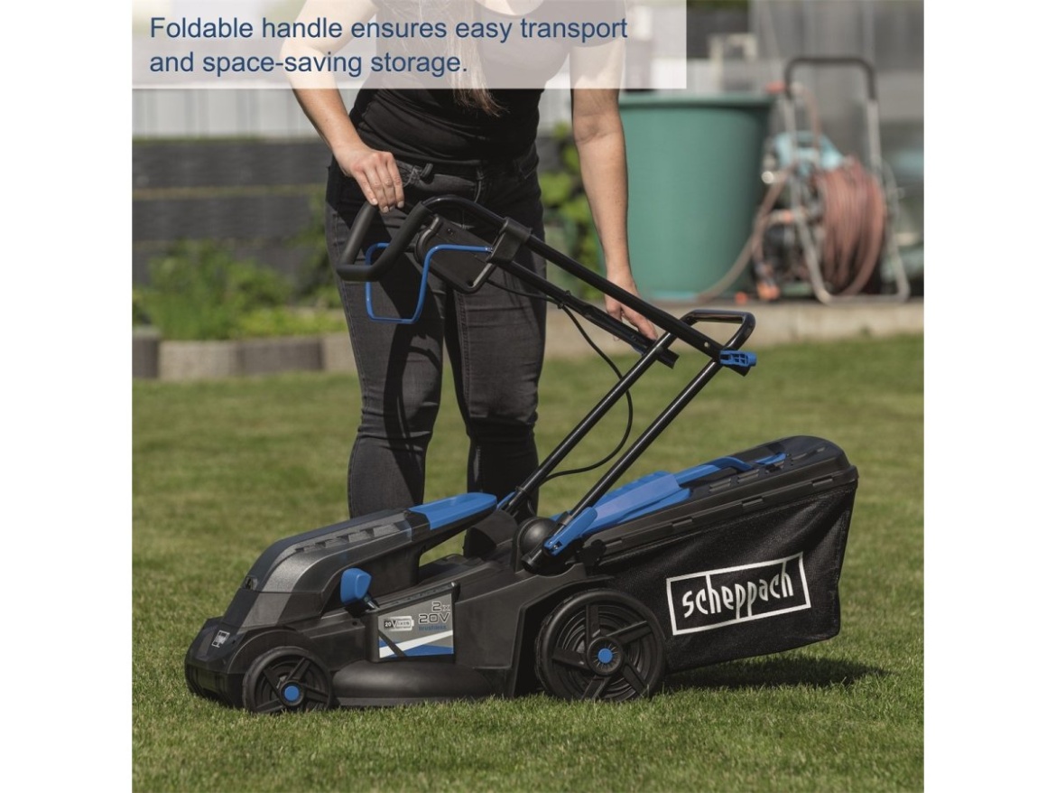 Akkus fűnyíró Scheppach BC-MP380-X-SET XL2