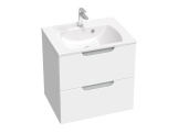 Ravak SD Classic II 60 skříňka pod umyvadlo bílá/bílá
