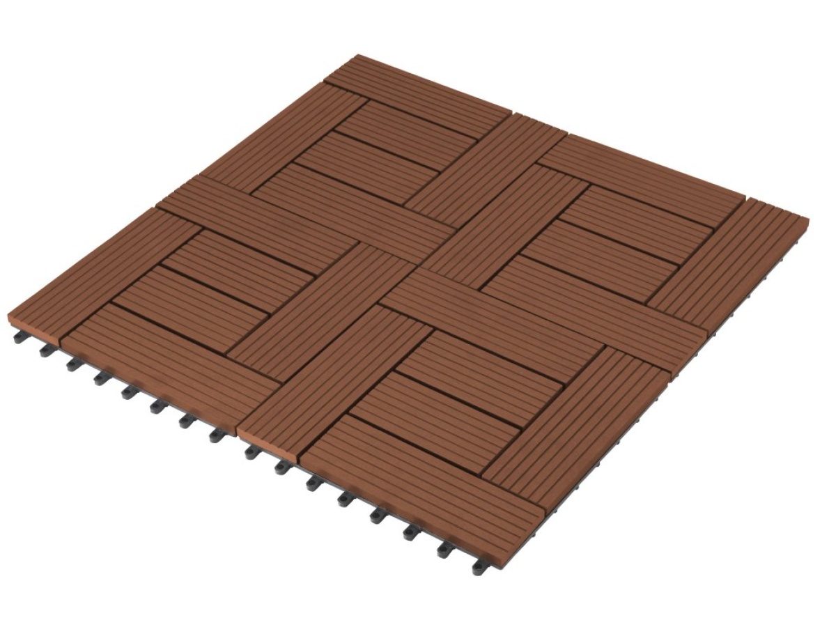 G21 WPC dlaždice  Palmyra, Třešeň, balení 1 m2