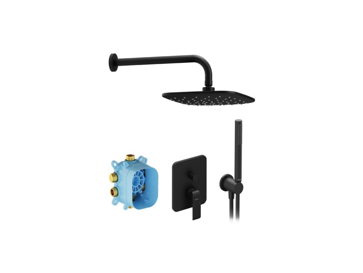 Ravak FL 090.01CR Sprchový podomítkový set, chrom