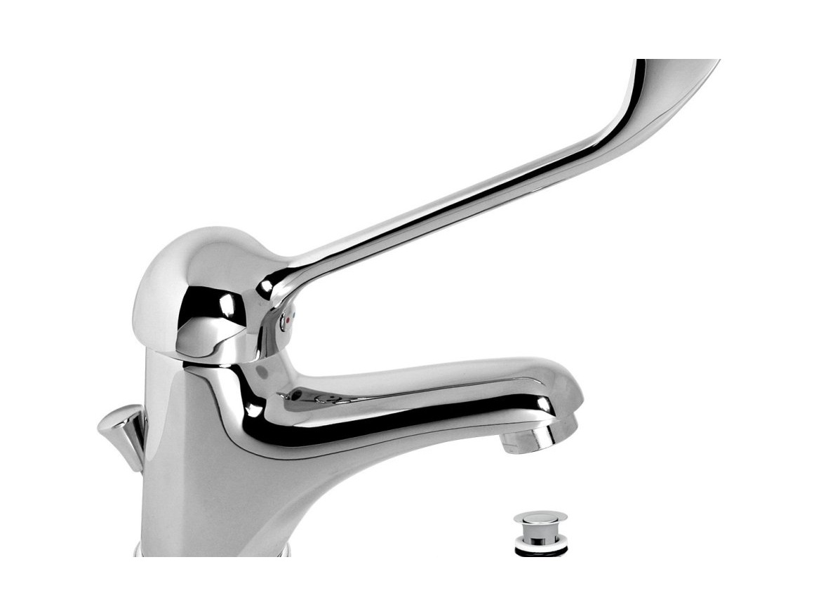 Novaservis Umyvadlová baterie Metalia 55, chrom, stojánková, s výpustí,  55001L,0