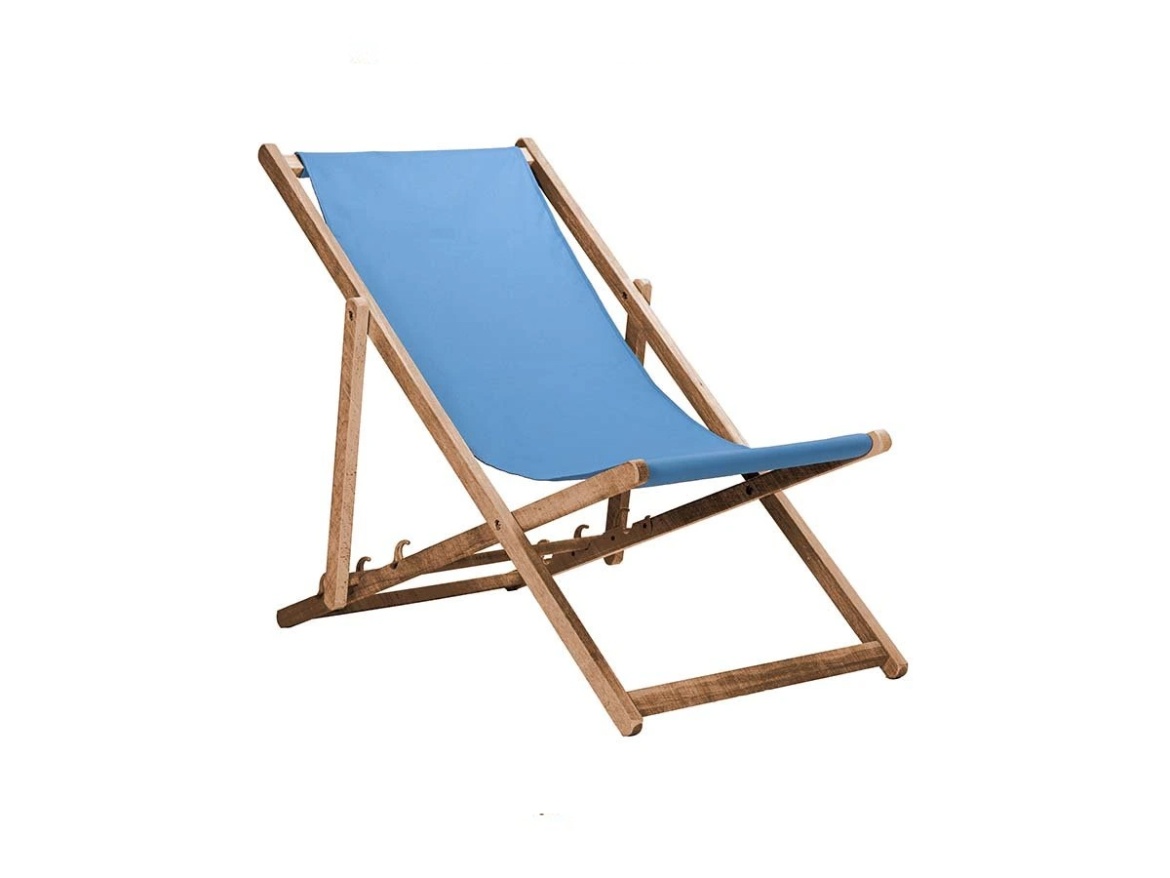 Fortus Zahradní lehátko klasik - světle modré
