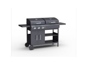 Hybridní gril  na plyn i dřevěné uhlí Activa Combo III