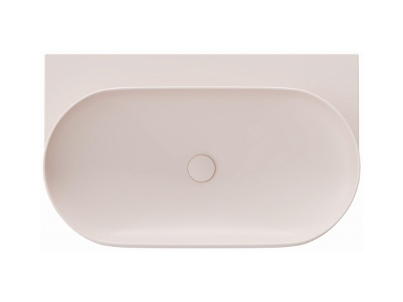 Ravak Umývadlo Yard 80, bez otvoru pre batériu, bez prepadu, biela matná