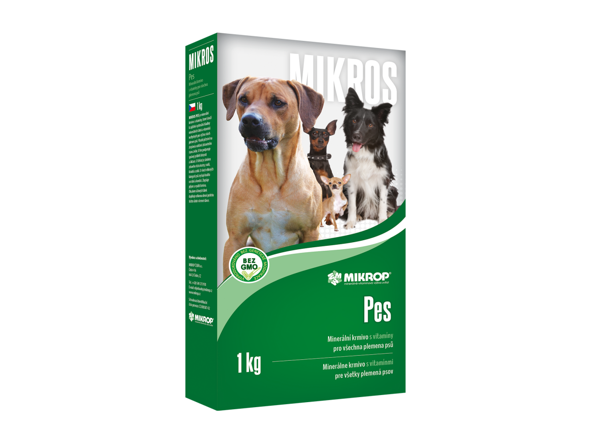 Scobax Mikros PES - vitamínové krmivo 1 kg