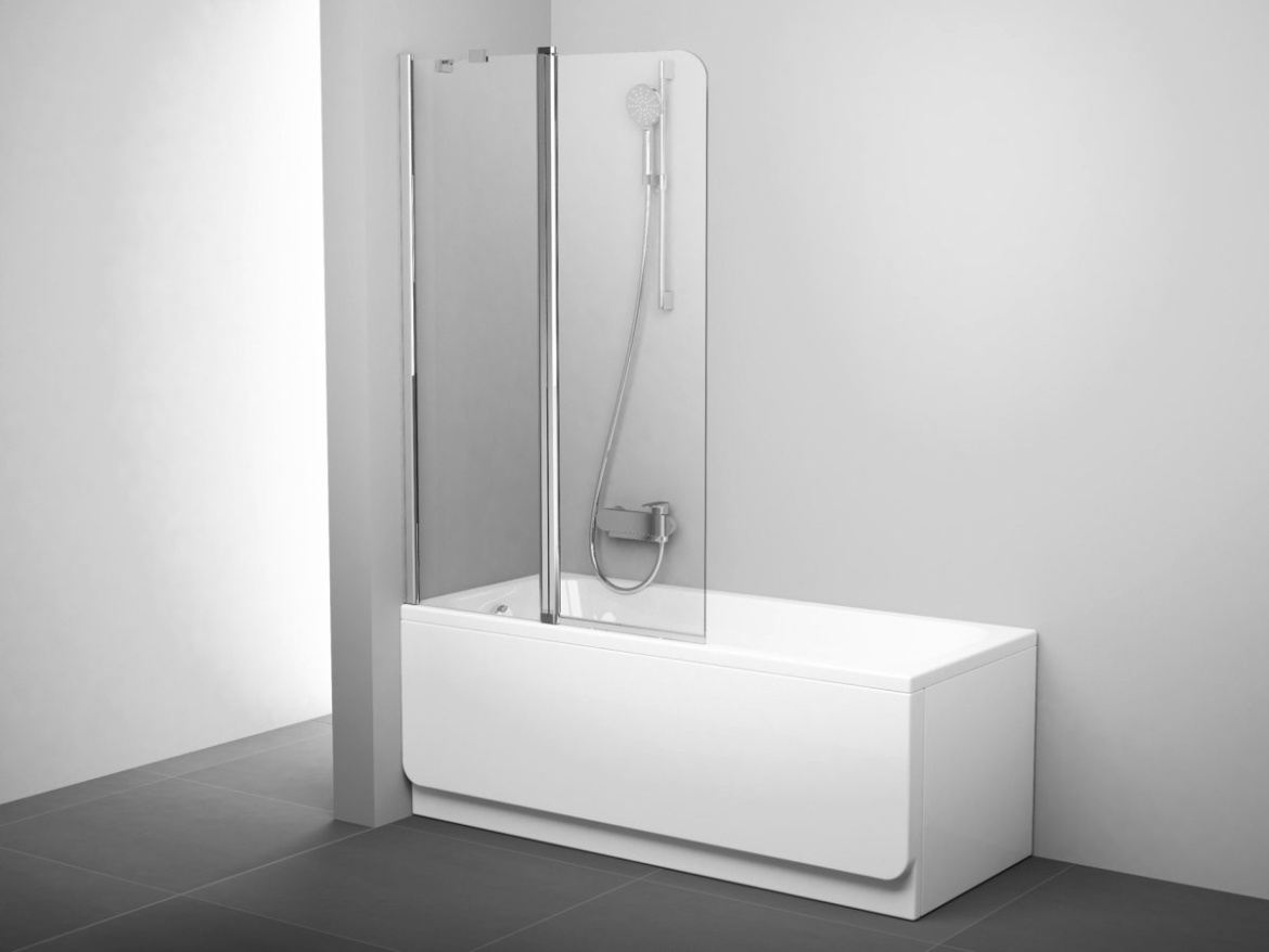 Ravak CVS2 100 L, biela matná+transparent