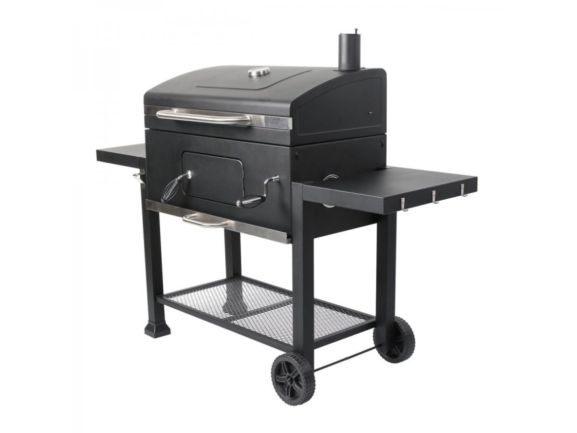 Gril na dřevěné uhlí XXL  PRO Riwall PRO RCG 80