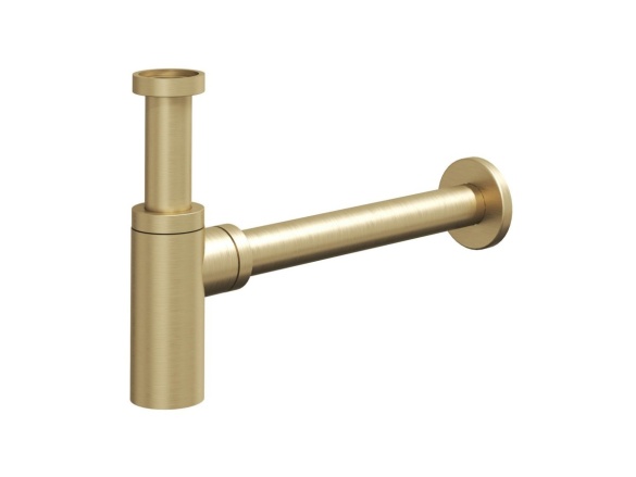 Ravak Umývadlový sifón, Gold Brushed