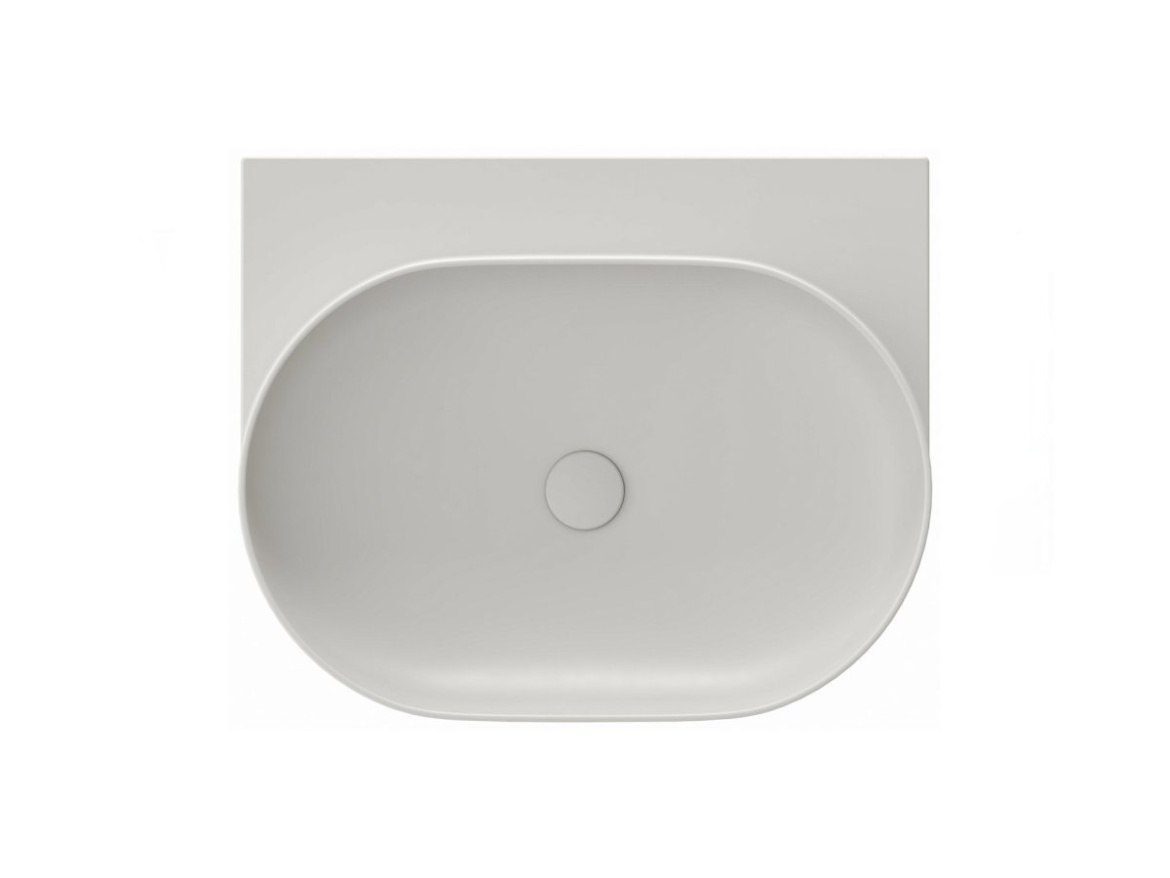 Ravak Umyvadlo Yard 60, bez otvoru pro baterii, bez přepadu, bílá