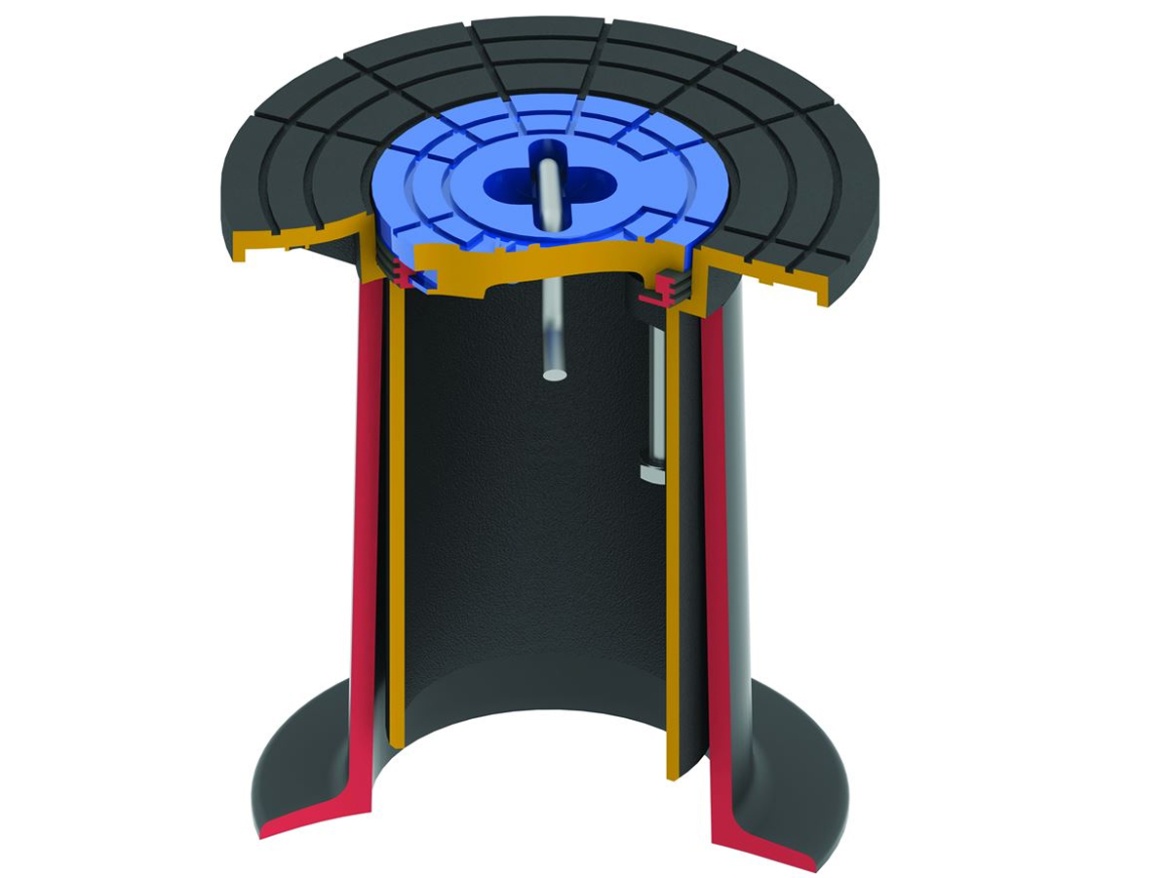 Ventilový poklop Heckl Kompaktus