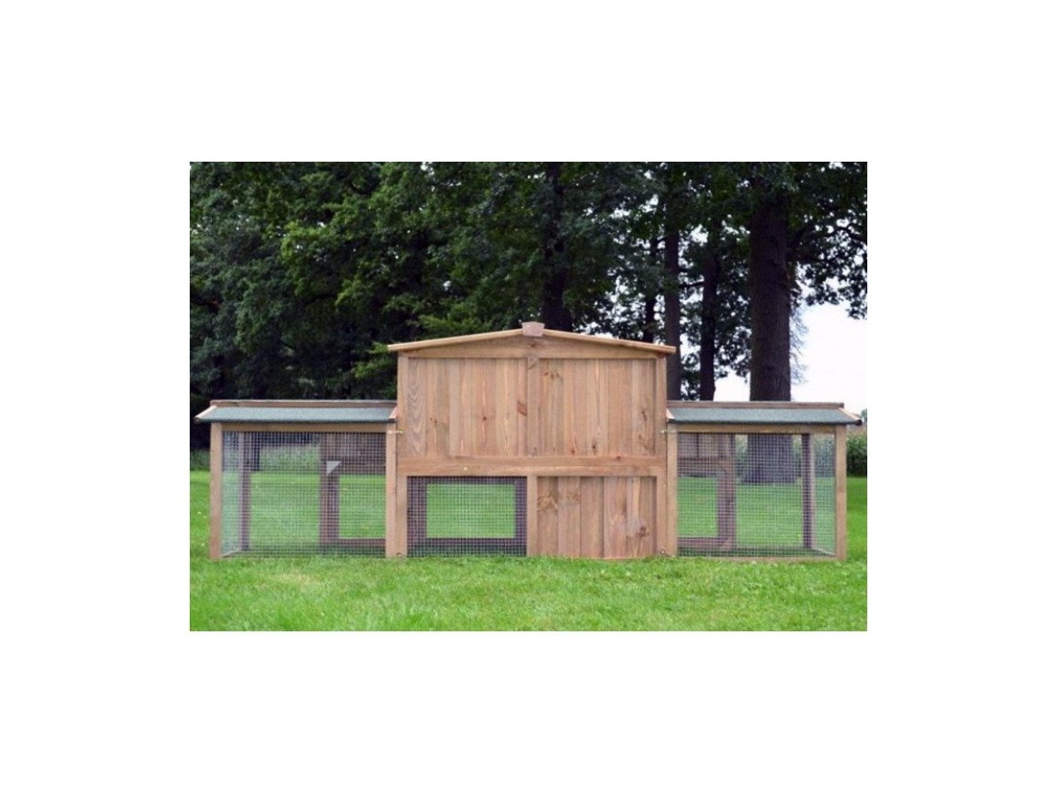 Dřevěná králíkárna Scobax Zigi