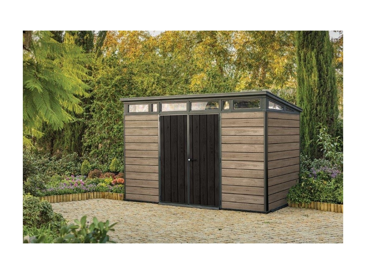 Keter Zahradní domek  Signature 11x7 Ashwood, s podlahou