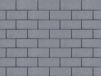 Asfaltové střešní šindele –  Gutta Guttatec Rectangular SBS šedá