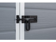 Plastový zahradní domek Keter MANOR 4 x 3 šedý, s podlahou