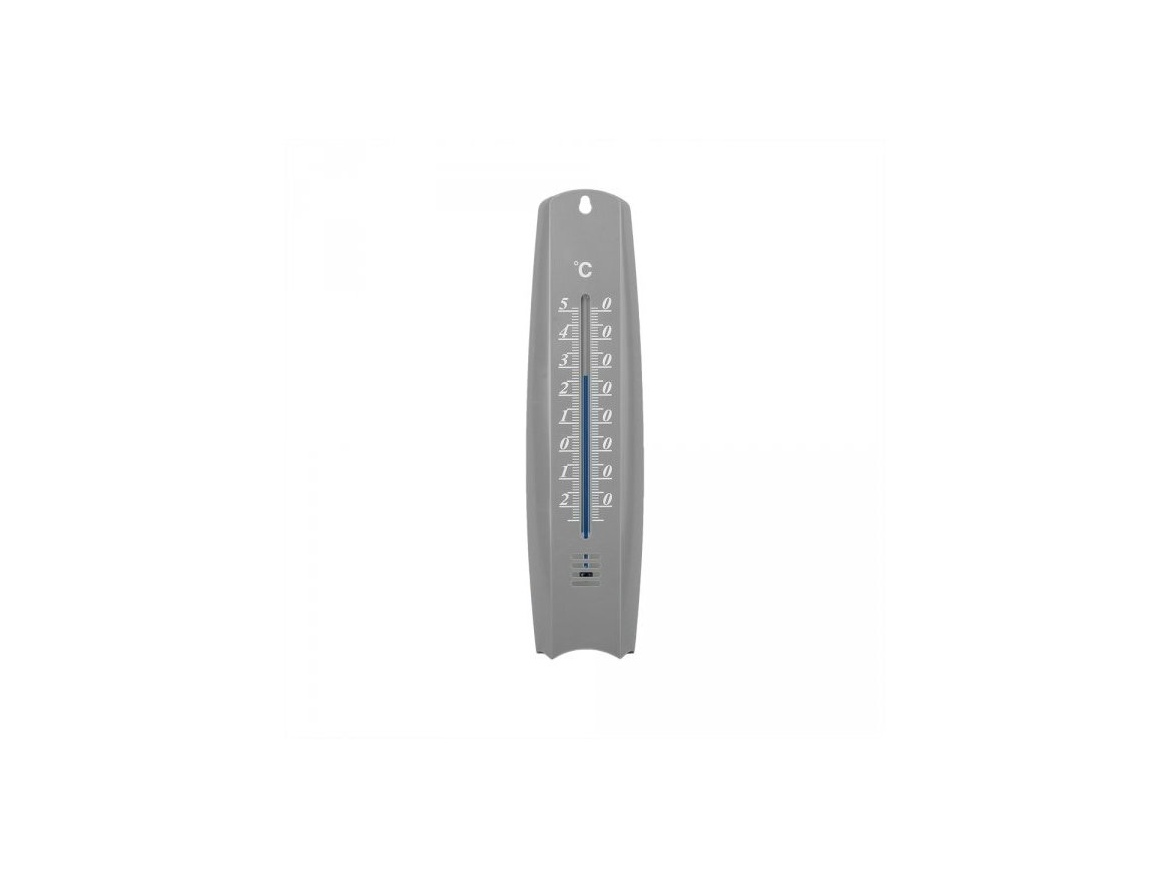 Bradas Venkovní teploměr Bradas WHITE LINE - plastový šedý