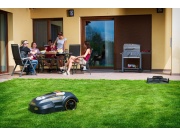 Robotická aku sekačka 1000 m2 Riwall PRO RRM 1000