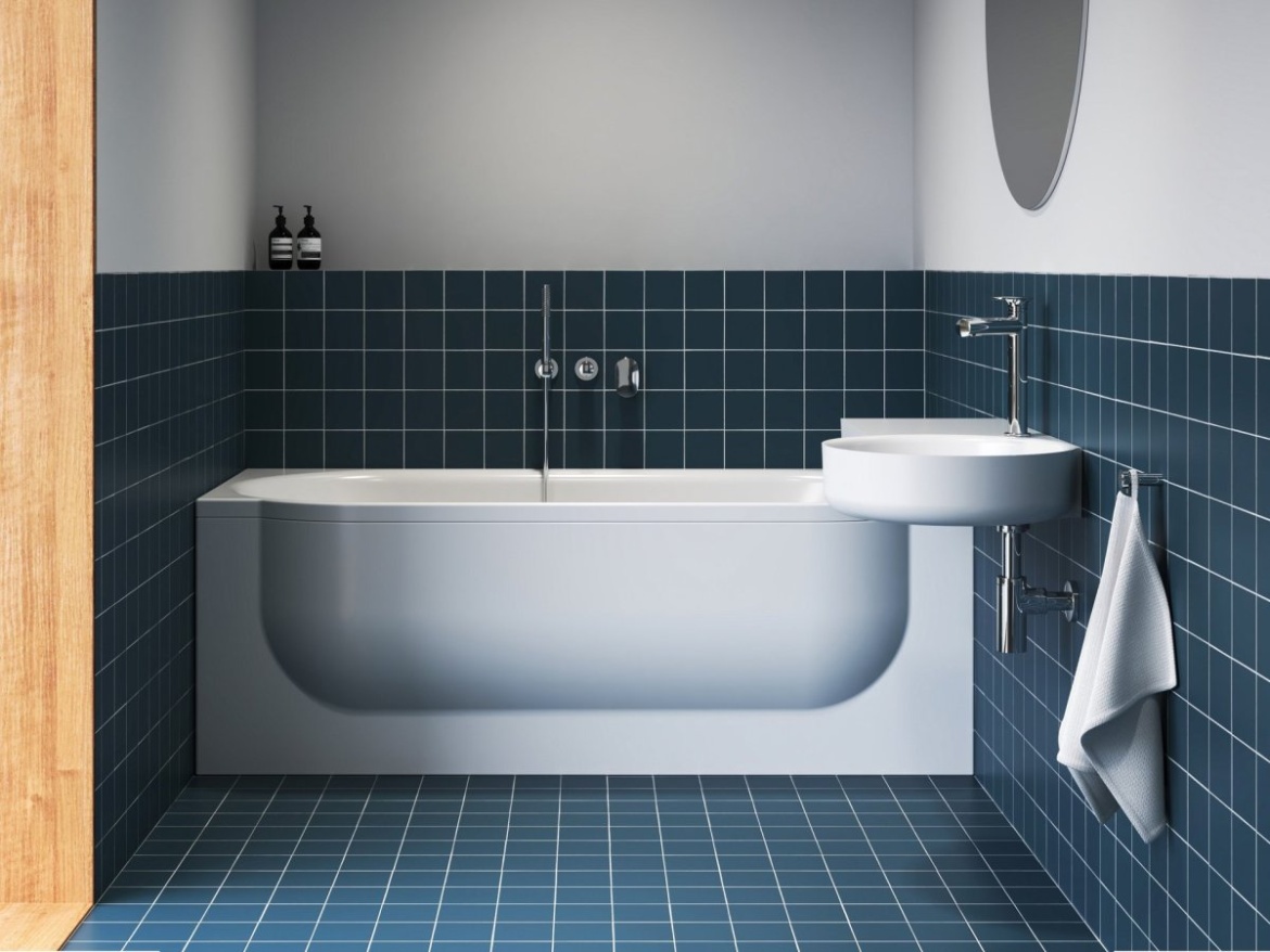 Ravak Umývadlo ARC 83/43 P, s otvorom pre batériu, bez prepadu