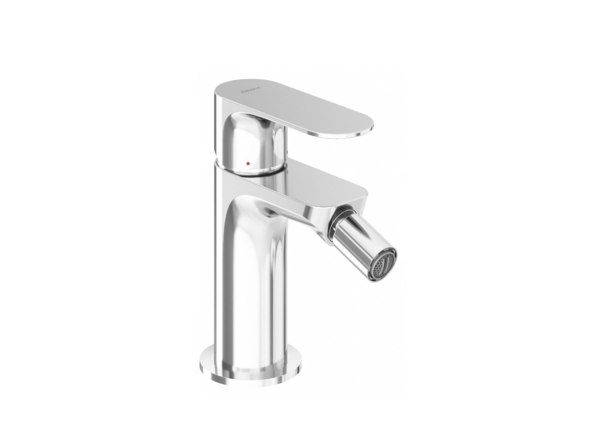 Ravak EL 056.10WV Bidetová stojánková baterie 130 mm bez výpusti, White Velvet