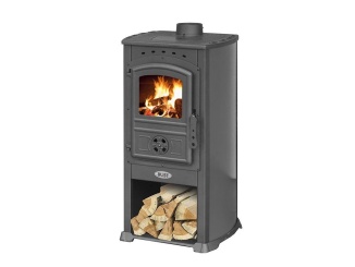 Topení a ohřev vody –  Blist Krbová kamna Blist MODENA - Grey + příslušenství