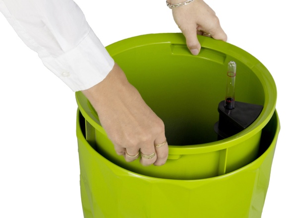 Samozavlažovací květináč G21 Diamant