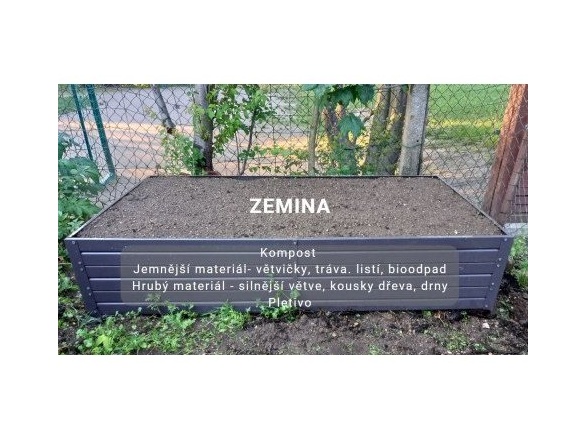 Covernit Vyvýšený záhon Covertec