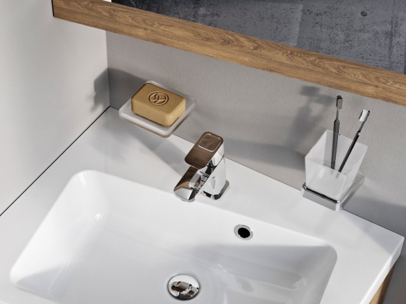 Ravak TD 012.00CR Umyvadlová stojánková baterie 144 mm bez výpusti, chrom