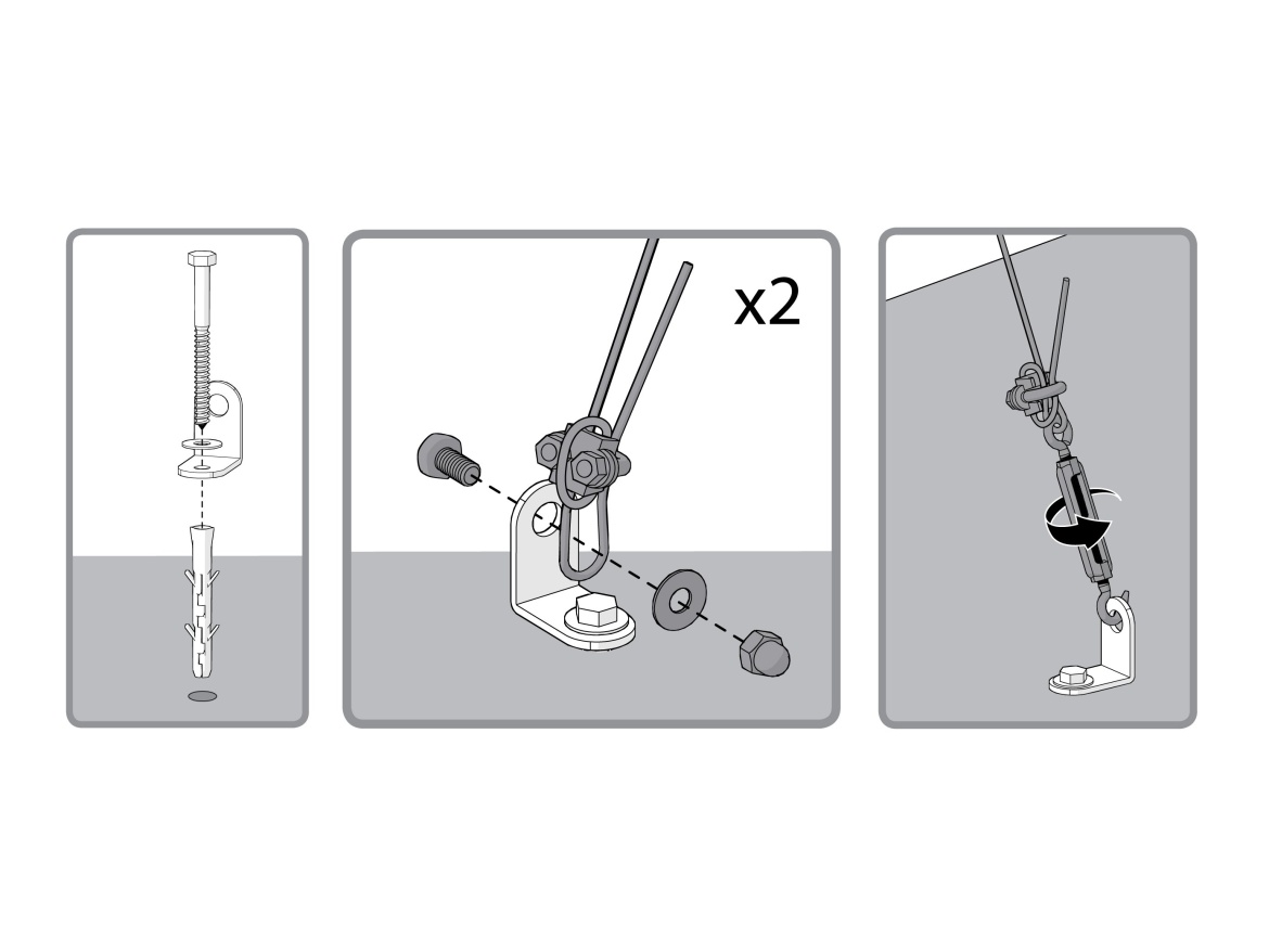 Rögzítőrendszer Palram