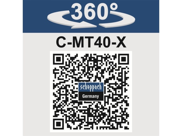 20 V IXES aku multifunkčný nástroj (bez batérie a nabíjačky) Scheppach C-MT40-X