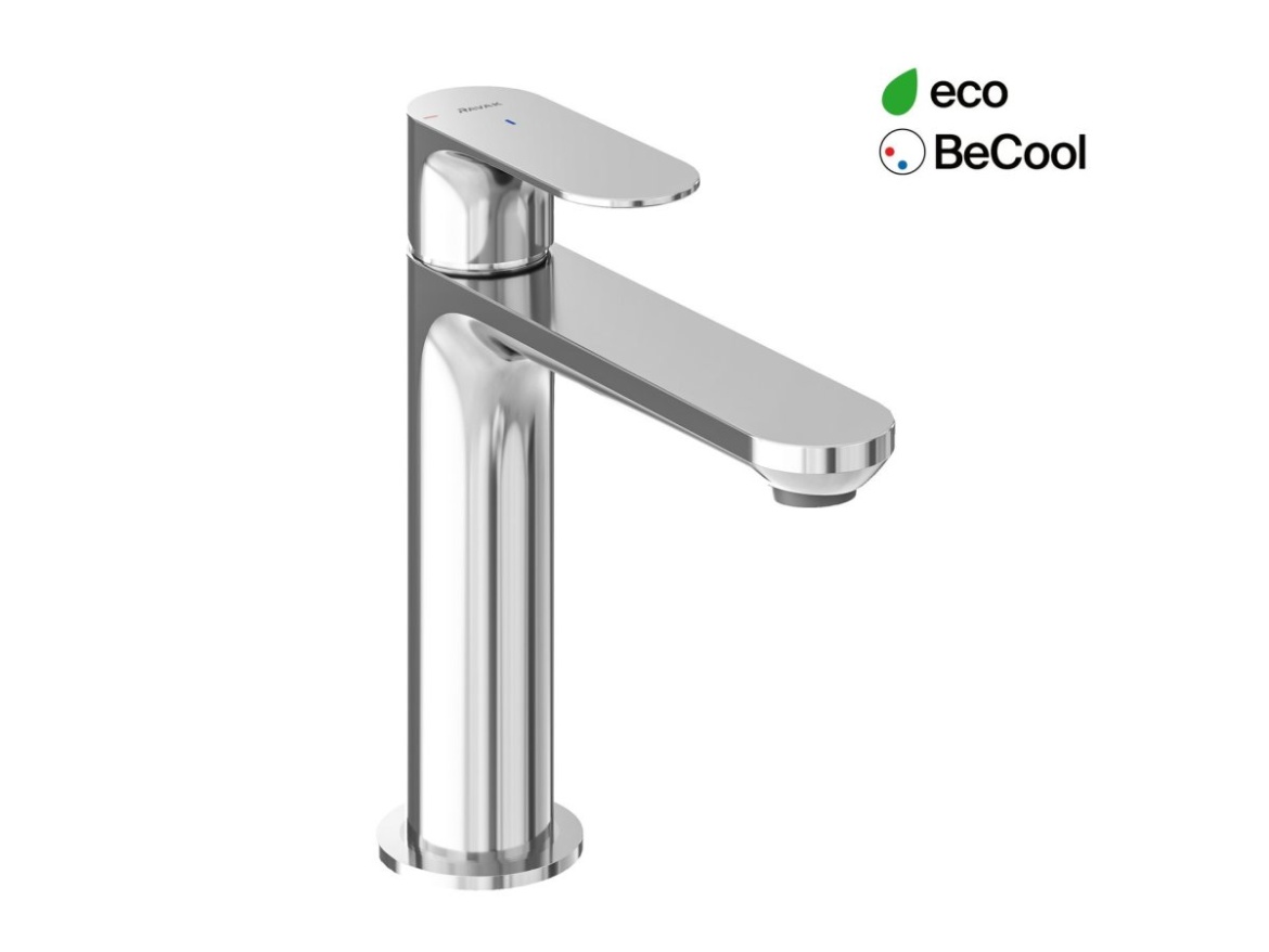 Ravak EL 012.21BLM Umyvadlová stojánková baterie BeCool 170 mm bez výpusti, černá matná