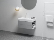 Ravak SD Lite 80 L skrinka pod umývadlo Grey Green