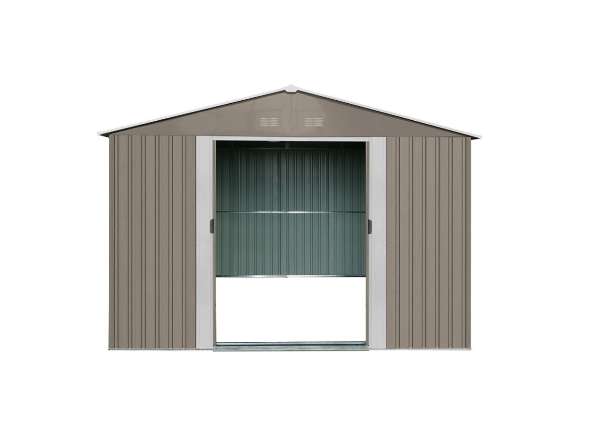 Plechový zahradní domek Riwall PRO RMSA 8x10 Brown