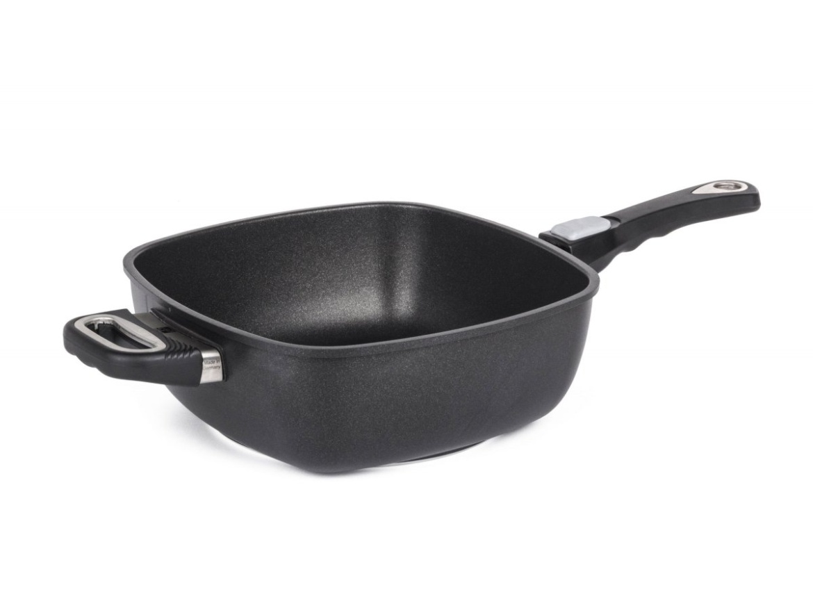 G21 Hluboká pánev  Cook 26 cm s poklicí a odnímatelnou rukojetí