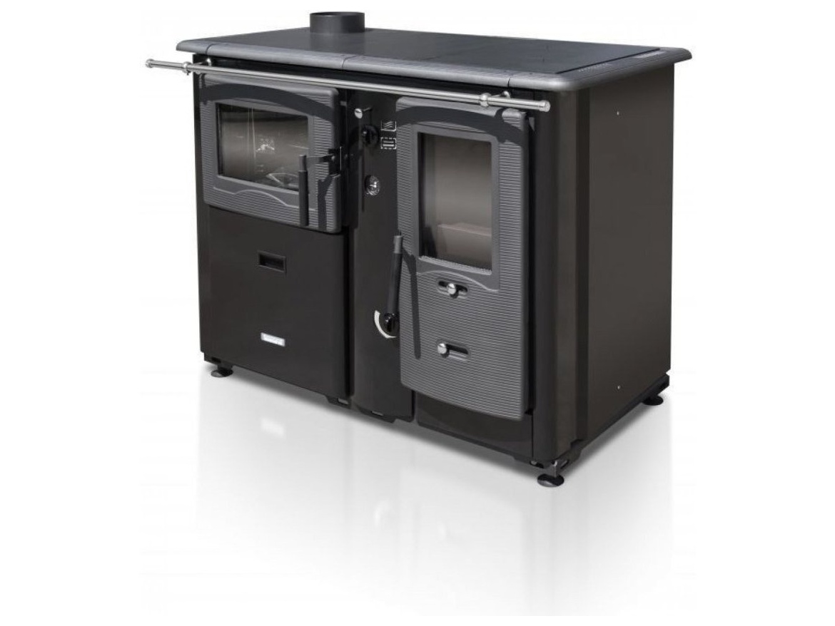 Szilárd tüzelésű melegvízes tűzhely sütővel Termomont TEMY PLUS P 20