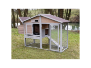 Dřevěný kurník Scobax Leafy