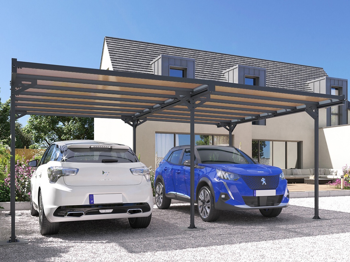 Přístřešek na auto Trigano Jardin Mistral Double