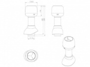 Vilpe Sanitární odvětrávací potrubí 110P/300