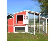 Kurník Scobax Dřevěný kurník ŘÍM, 2000x810x1160mm