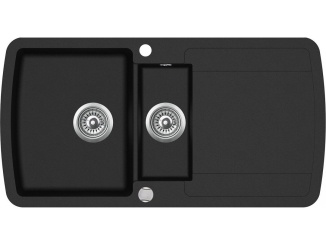 Granitové –  Helika black metallic čierna