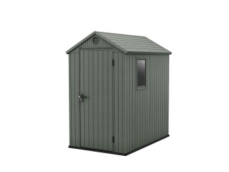 Keter –  Keter Zahradní domek  Darwin 4 x 6 zelený, s podlahou