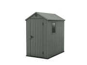 Plastový zahradní domek Keter Darwin 4 x 6 zelený, s podlahou