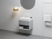 Ravak SD Lite 60 skrinka pod umývadlo čierna matná