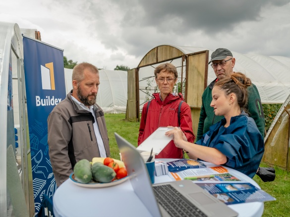 Autonóm üvegházunk egy hortibotanikus napon