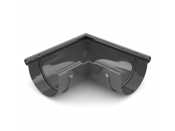 Covernit Plastový roh žlabu PVC 75 mm