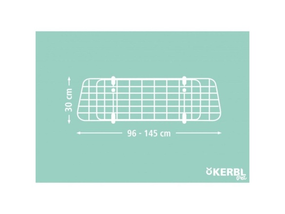 Scobax Zábrana do auta bezpečnostní, 96-145 x 30 cm