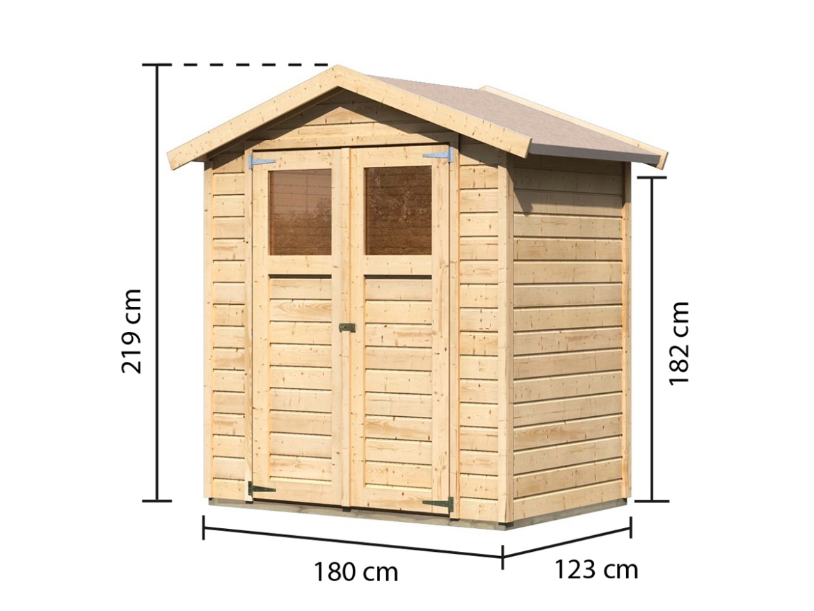 Domček Karibu Dahme