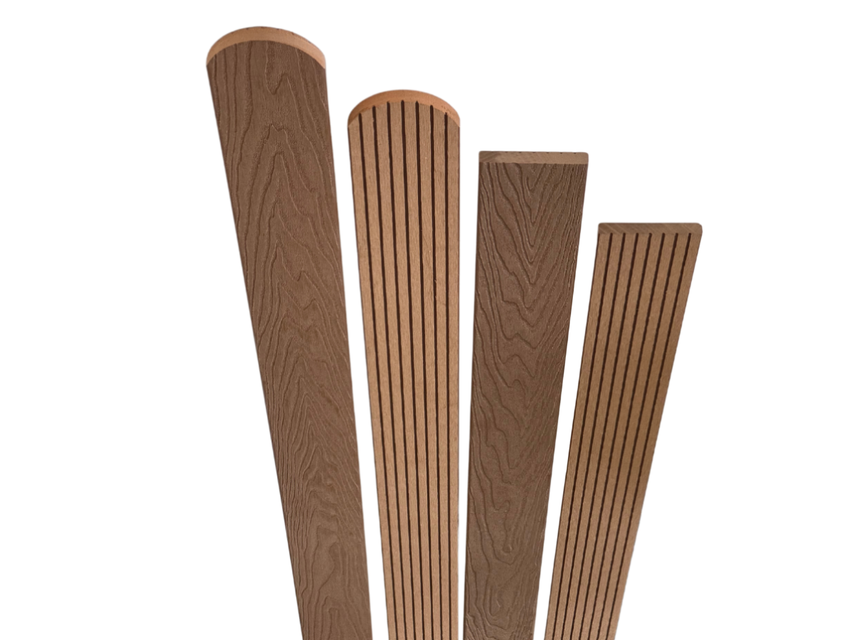 WPC drážkovaná plotovka Gutta Guttafence 3D